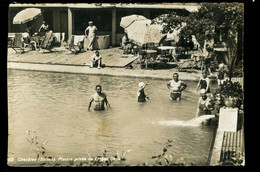 Chexbres Piscine Privée De L'Hôtel Cécil 1938 Duboia - Chexbres