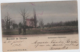 Vilvoorde - Tuinbouwschool (Nels Serie 11 No 96) ((gekleurde En Gelopen Kaart Van Voor 1900 Met Zegel) - Vilvoorde