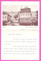 Papier à En-tête De La Maison Des Boyards Romanoff à Moscou 2 Feuillets Texte Intéressant D'Amour Impossible - Tourism Brochures