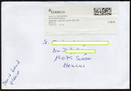 Spanien 2017  Brief/ Letter    Label  BARCELONA  1.55€ - Storia Postale