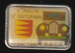 75860-Pin's-RACS Rallye Saint Saturnin Automobiles Collection. - Rallye