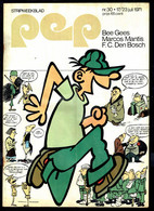 1971 - PEP - N° 30  - Weekblad - Inhoud: Scan 2 Zien. - Pep