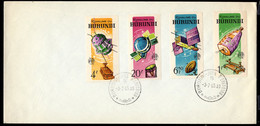 BURUNDI(1965) ITU Centennial. Set Of 2 Unaddressed FDCs. Scott Nos 126-33. - FDC