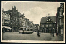 Minden I . W , Markplatz + 1932   -  NOT Used - 2 Scans For Condition.(Originalscan !!) - Minden