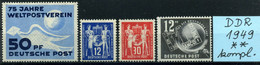 DDR Sammlung Jahrgang 1949 ** Komplett - Unused Stamps