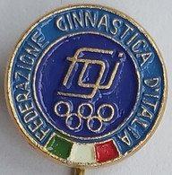 FGI Federazione Ginnastica D’Italia Italy Gymnastics Association Federation Union   PINS A11/3 - Gymnastique