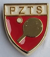 PZTS POLSKI ZWIĄZEK TENISA STOŁOWEGO Poland Table Tennis Association Federation Union   PINS A11/3 - Tischtennis