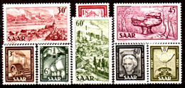 Sarre-198- Original Values Issued In 1951 (+) LH - Quality In Your Opinion. - Other & Unclassified