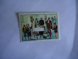 ANDORRA  SPAIN  MNH   STAMPS PAINTINGS - Autres & Non Classés