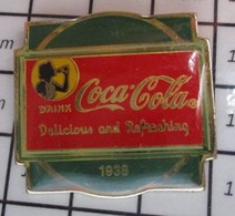 SP12 Pin's Pins / Beau Et Rare / COCA-COLA / PUBLICITE DE 1938 Vivement Les Années 40 !!! - Coca-Cola