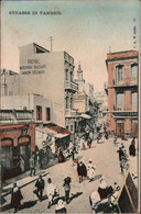 ! Alte Ansichtskarte Tanger, Deutsche Post In Marocco, Marokko, Gelaufen N. Wismar, Mecklenburg - Maroc (bureaux)