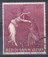 San Marino - 1968 - 'The Nativity' By Botticelli Painting - Christmas  SG N° 854 (0) Used - Used Stamps