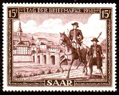 Sarre-206- Original Values Issued In 1951 (+) LH - Quality In Your Opinion. - Otros & Sin Clasificación