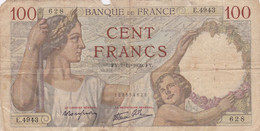 France - Billet De 100 Francs Type Sully - 7 Décembre 1939 - 100 F 1939-1942 ''Sully''