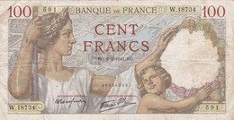 France - Billet De 100 Francs Type Sully - 6 Février 1941 - 100 F 1939-1942 ''Sully''