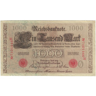 Billet, Allemagne, 1000 Mark, 1910, 1910-04-21, KM:44a, TTB - 1000 Mark