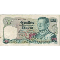 Billet, Thaïlande, 20 Baht, KM:88, B - Thailand