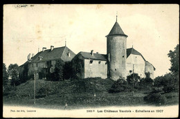 Echallens En 1907 Les Châteaux De La Savoie 1908 - Échallens