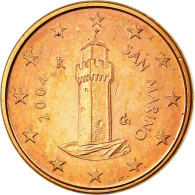 San Marino, Euro Cent, 2004, SPL, Copper Plated Steel, KM:440 - San Marino