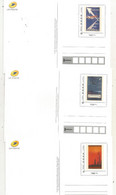 Entier Postal ,carte Postale ,monde 20g ,neuf, AEROPOSTALE, LOT DE 3 CARTES POSTALES - Overprinter Postcards (before 1995)