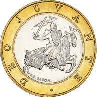 Monnaie, Monaco, Rainier III, 10 Francs, 1998, SUP, Bimétallique - 1960-2001 Nouveaux Francs