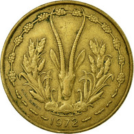 Monnaie, West African States, 25 Francs, 1972, Paris, TTB, Aluminum-Bronze, KM:5 - Côte-d'Ivoire