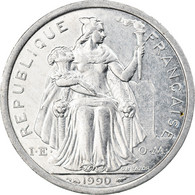 Monnaie, French Polynesia, Franc, 1990, Paris, TTB, Aluminium, KM:11 - Frans-Polynesië