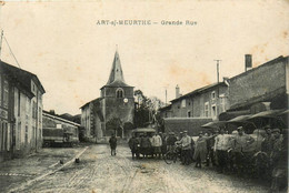 Art Sur Meurthe * Grande Rue Du Village * Militaires Militaria - Andere & Zonder Classificatie