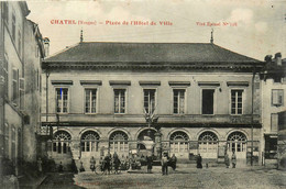 Chatel * La Place De L'hôtel De Ville * Mairie - Chatel Sur Moselle