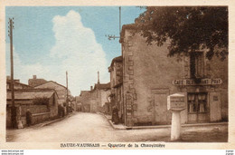 SAUZE-VAUSSAIS   Quartier De La Chauvinière  . Très Bon état - Sauze Vaussais