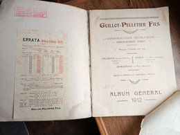 .. GUILLOT-PELLETIER, Fils‎ -  CATALOGUE Constructions Métalliques. Serrurerie D'Art‎ (1912)(col8a) - Bricolage / Technique