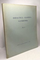 Didactica Classica Gandensia N°6 - Psicología/Filosofía