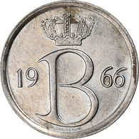 Monnaie, Belgique, 25 Centimes, 1966, Bruxelles, TB+, Cupro-nickel, KM:153.1 - 25 Centimes