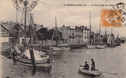 CPA - 44 - PORNIC - Le Port Près Du Môle - 5 Mille - F Chapeau Imp NANTES - Pornic