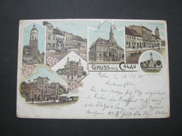 CALAU , Bahnhof  , Schöne Karte Um 1899 - Calau