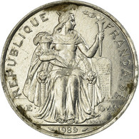 Monnaie, Nouvelle-Calédonie, 5 Francs, 1989, Paris, TTB, Aluminium, KM:16 - Nouvelle-Calédonie