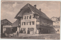 SUISSE - LANGENTHAL - Restaurant ZIMMERLI - Speise Wirtschaft - Markthalle - Cpa - Langenthal