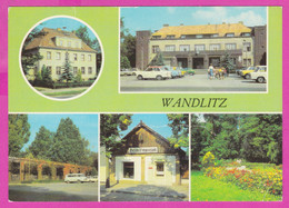 282837 / Germany - Wandlitz (Kr. Bernau)- Postamt Bahnhof Platz Der Bereiung Heimatmuseum Parkanlage 1983 PC - Wandlitz