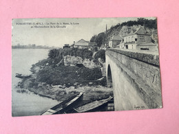 37- Fondettes - Le Pont De La Motte, La Loire Et L'Embouchure De La Choisille - Fondettes