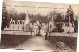 CPA BOISSY LA RIVIERE-Cháteau De Bierville. Entrée Principale (180747) - Boissy-la-Rivière