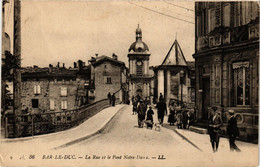 CPA Bar Le Duc-La Rue Et Le Pont Notre Dame (184082) - Bar Le Duc