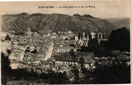 CPA Bar Le Duc-La Ville Base Et La Rue Du Bourg (184117) - Bar Le Duc