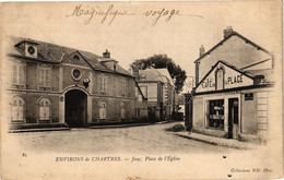 CPA Env. De CHARTRES-Jouy-Place De L'Église (184338) - Jouy
