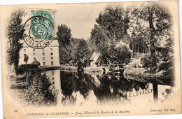 CPA Env. De CHARTRES-Jouy-l'Eure Et Le Moulin De La Bussiere (184559) - Jouy