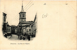 CPA BRUYERES-La Rue De L'Église (184880) - Bruyeres
