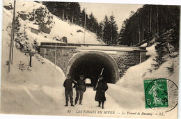 CPA Les Vosges En Hiver-Le Tunnel De BUSSANG (184927) - Col De Bussang