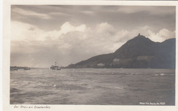 B9059) Der RHEIN Am DRACHENFELS Mit Altem DAMPFSCHIFF -tolle AK F.G. Zeitz No. 1137 - Drachenfels