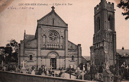 CPA - LUC S/MER - L'église Et La Tour (cimetière) ... Edition ND.photo - Luc Sur Mer