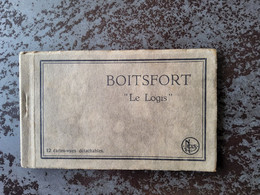 Brussel Watermaal-Bosvoorde Boitsfort "Le Logis", 12 Cartes-vues, 1933 - Gistel