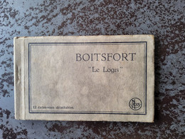 Delcampe - Brussel Watermaal-Bosvoorde Boitsfort "Le Logis", 12 Cartes-vues, 1933 - Gistel